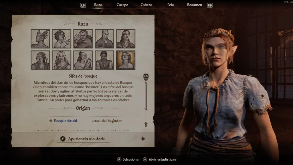 Oblivion Remastered - Characters